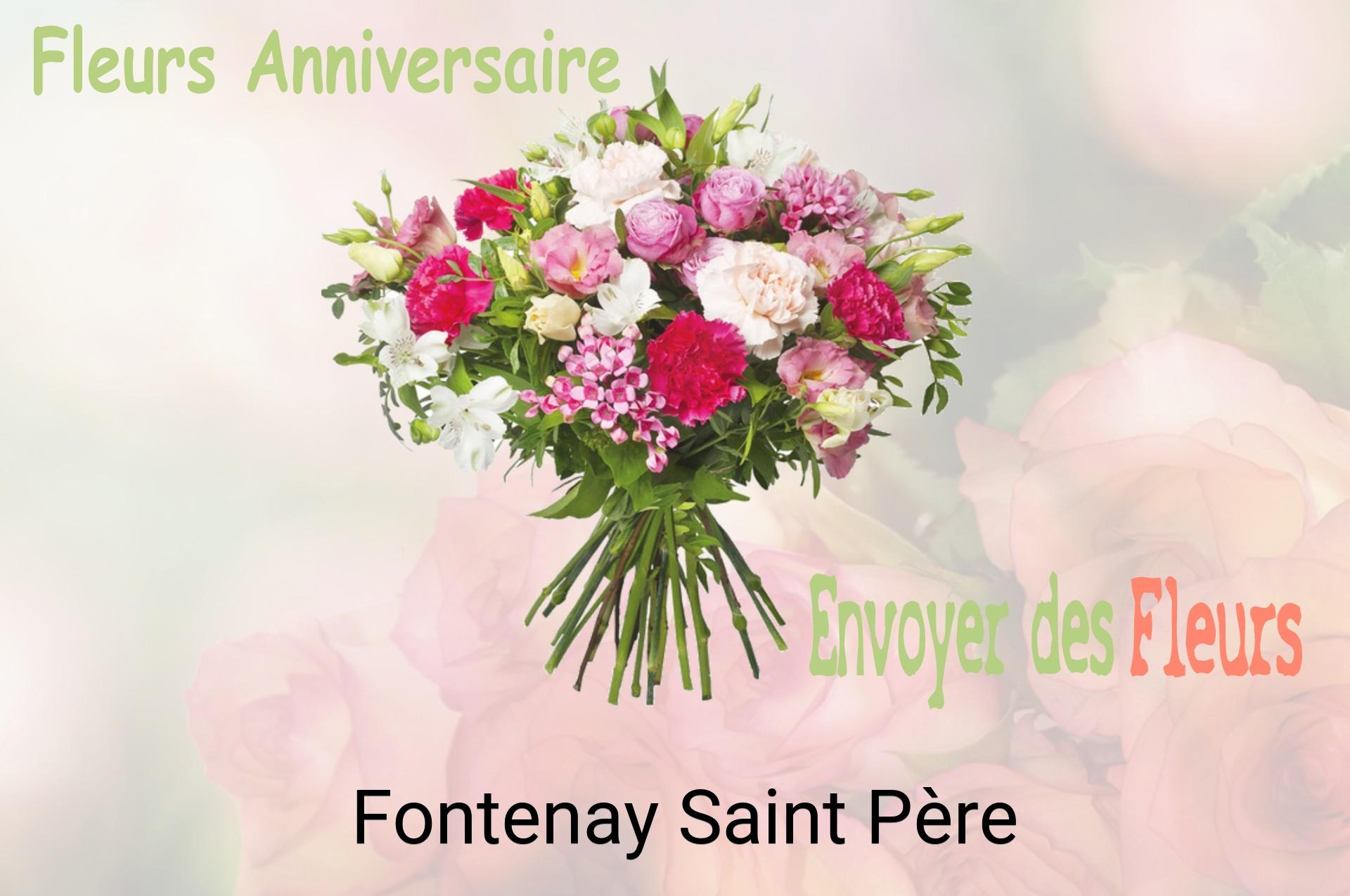 Bouquet de fleurs d’anniversaire livré à Fontenay-Saint-Père